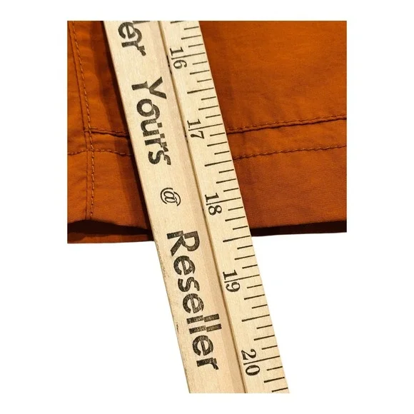 HUMAN MADE Polar Bear Graphic Shorts Orange Drawstring Button Fly Men's L